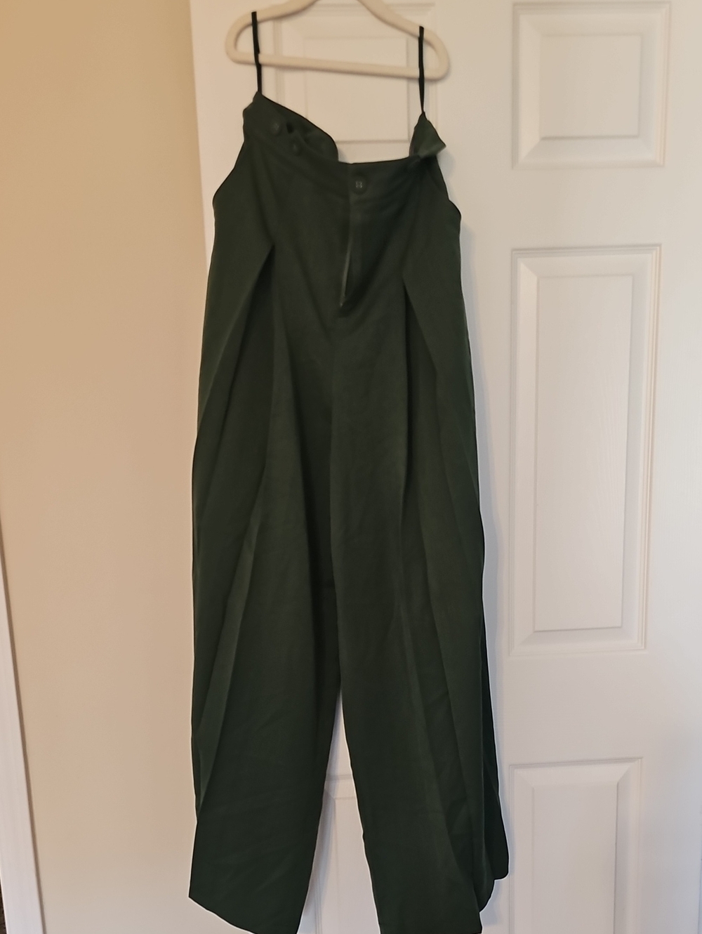 Voodoo Vixen Forest Green Wide-Leg pants